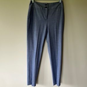 Halogen Nordstrom light Blue chambray straight leg pants. Size 2 EUC.